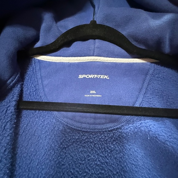 Baatz Blue Full Zip-Up Hoodie Sweatshirt Men’s Sz XXL - Picture 13 of 14